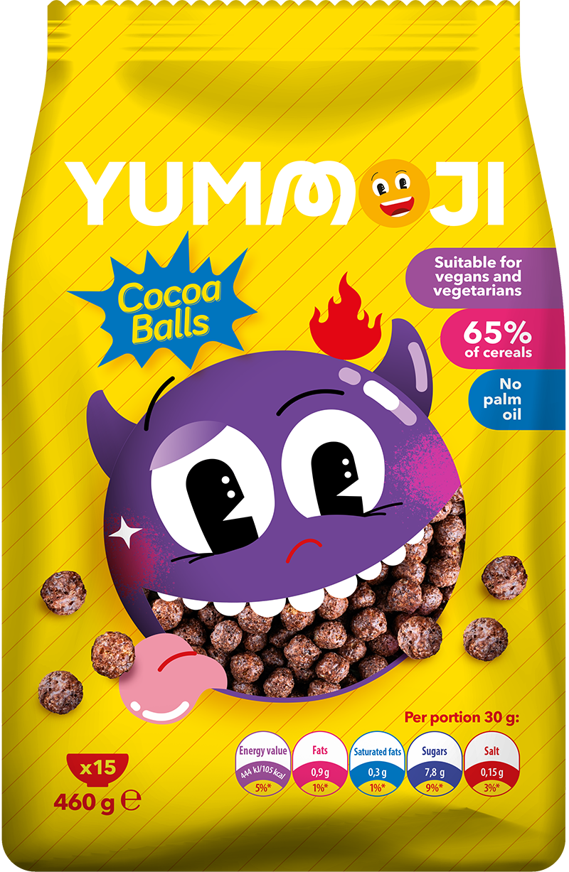 YUMMOJI Cocoa Balls Плівка 460 г