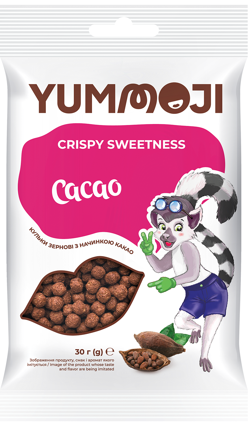 YUMMOJI Cereal balls with cocoa filling