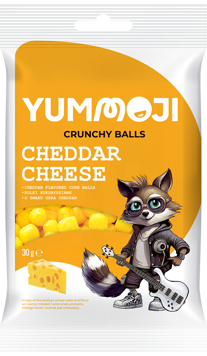 YUMMOJI CRUNCHY BALLS CHEDDAR CHEESE