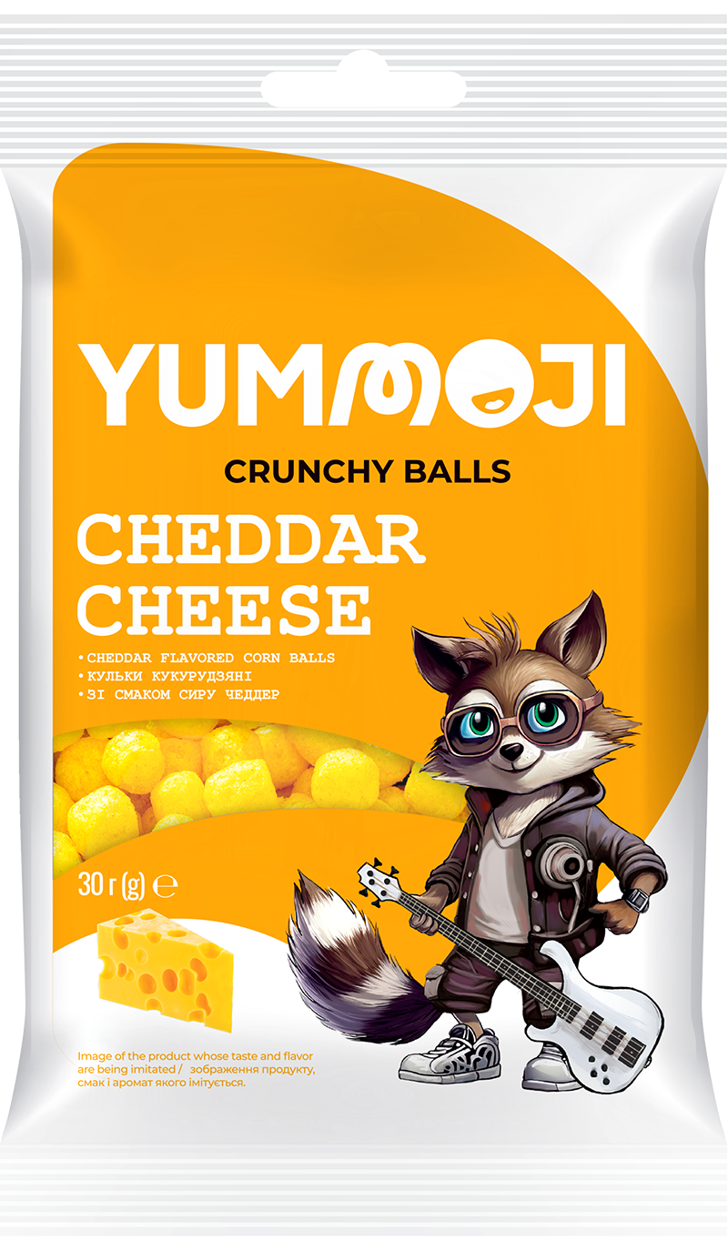 YUMMOJI CRUNCHY BALLS CHEDDAR CHEESE