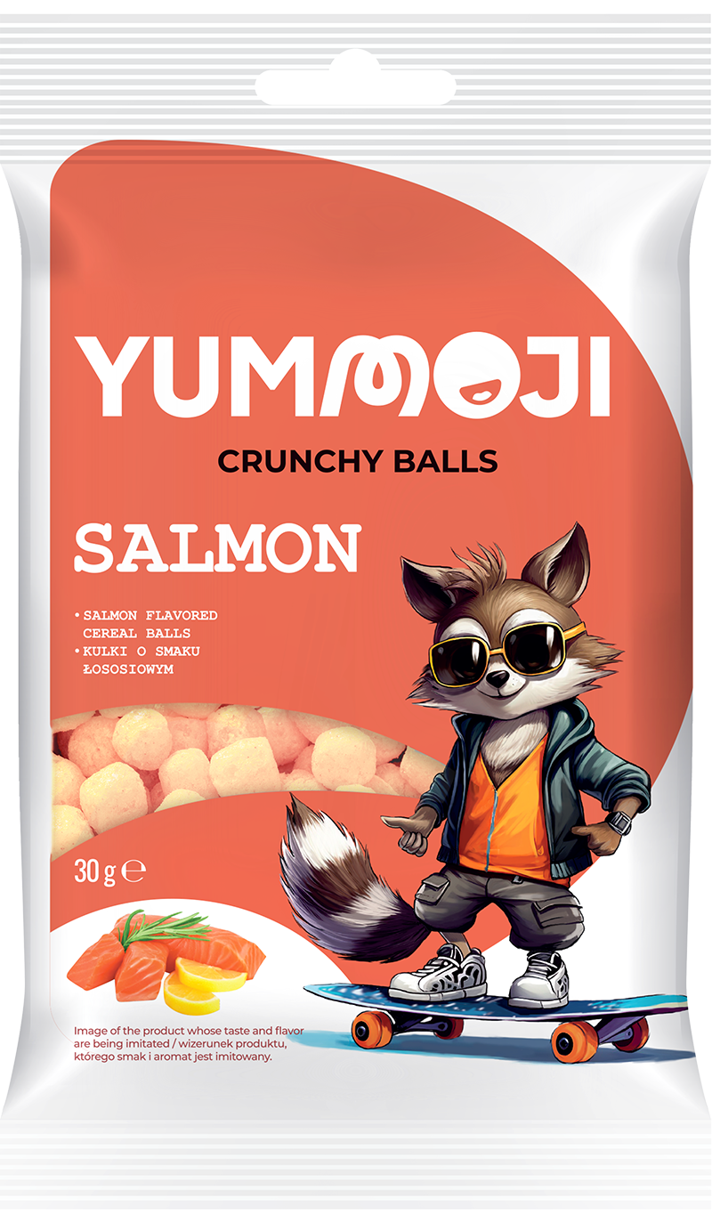 YUMMOJI CRUNCHY BALLS SALMON