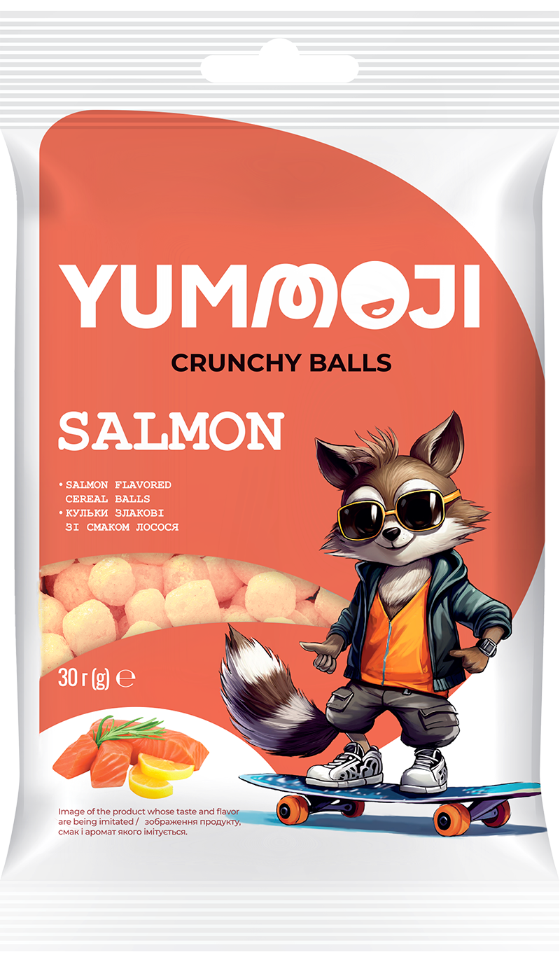 YUMMOJI CRUNCHY BALLS SALMON