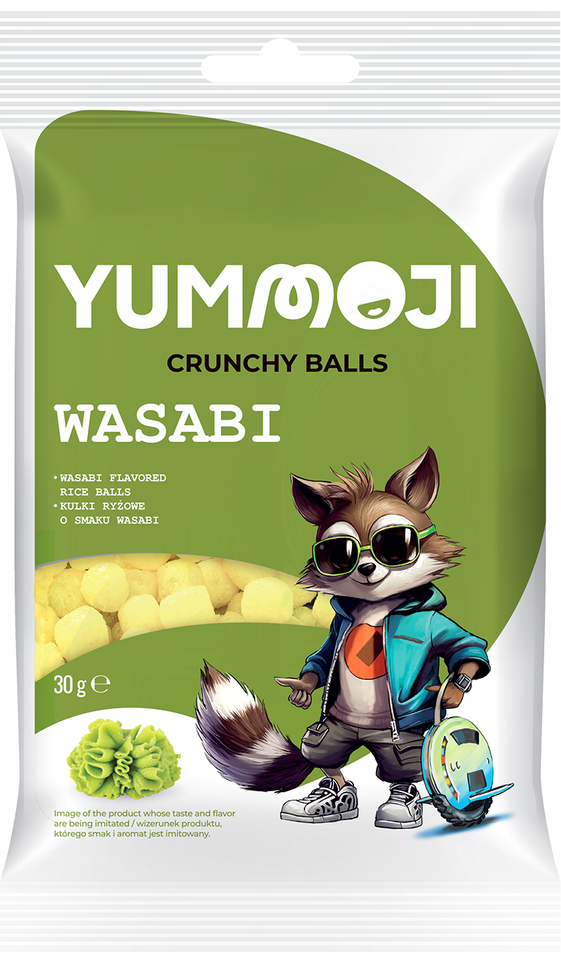 YUMMOJI CRUNCHY BALLS WASABI