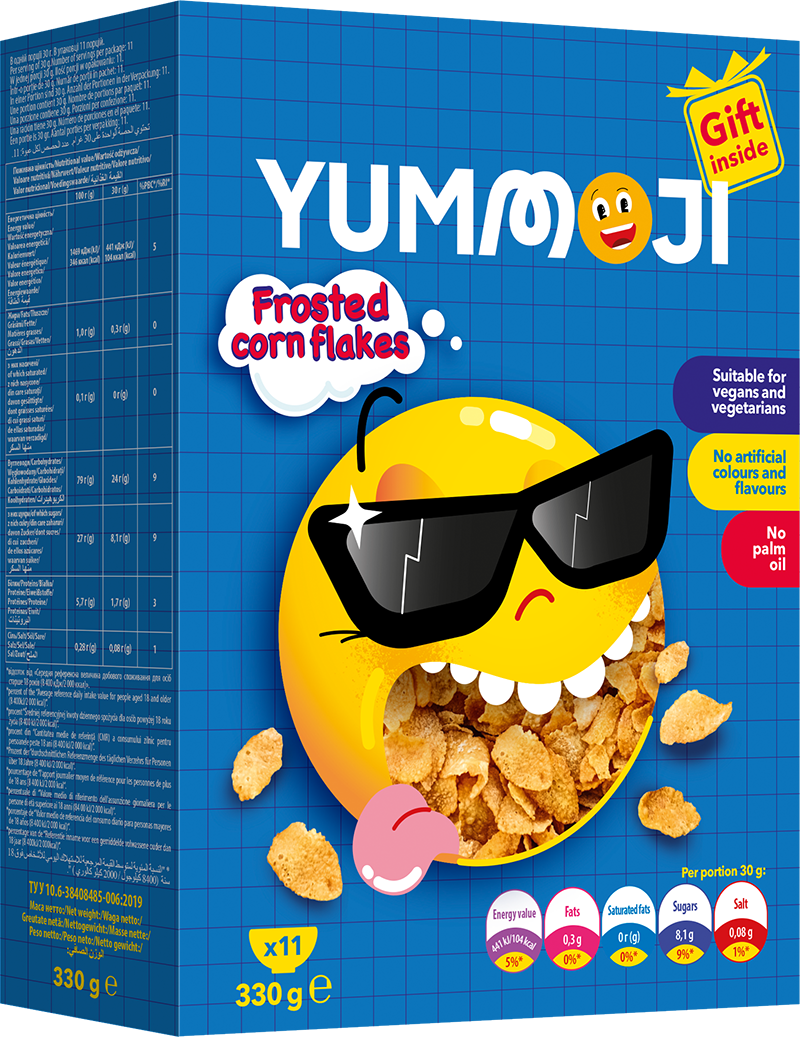 YUMMOJI Frosted Corn Flakes